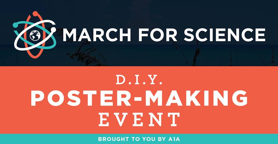 March for Science Poster-Making