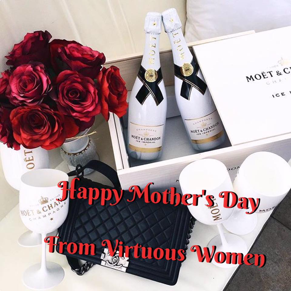Mother's Day Champagne & Roses
