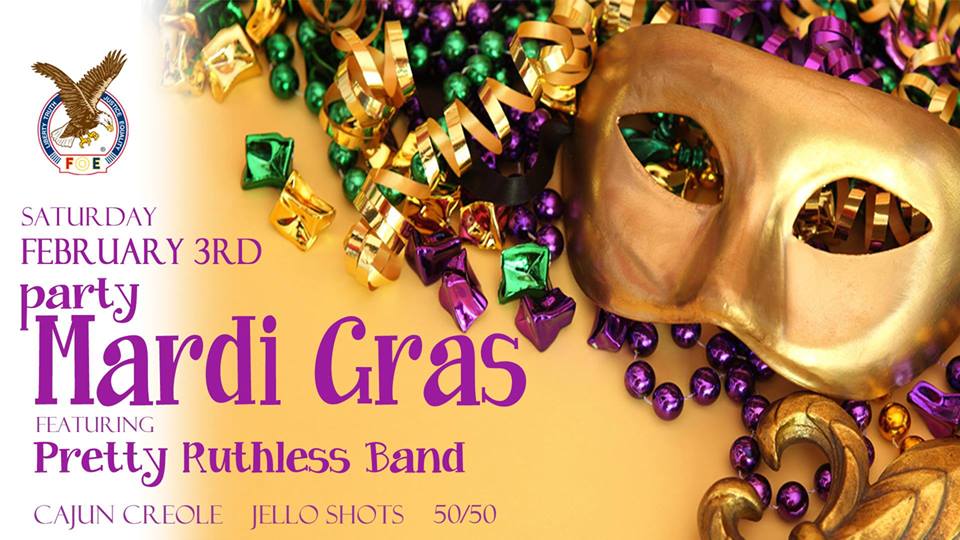 Mardi Gras Party - Cajun Creole - Pretty Ruthless Band