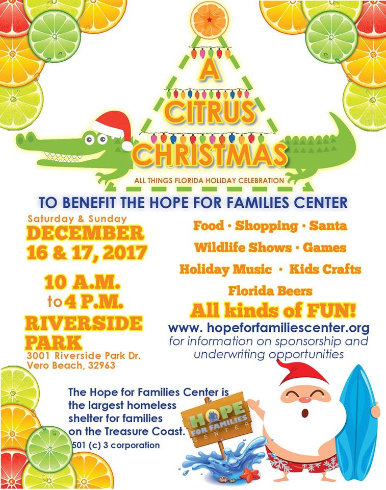 A Citrus Christmas to benefit The Hope for Families Center