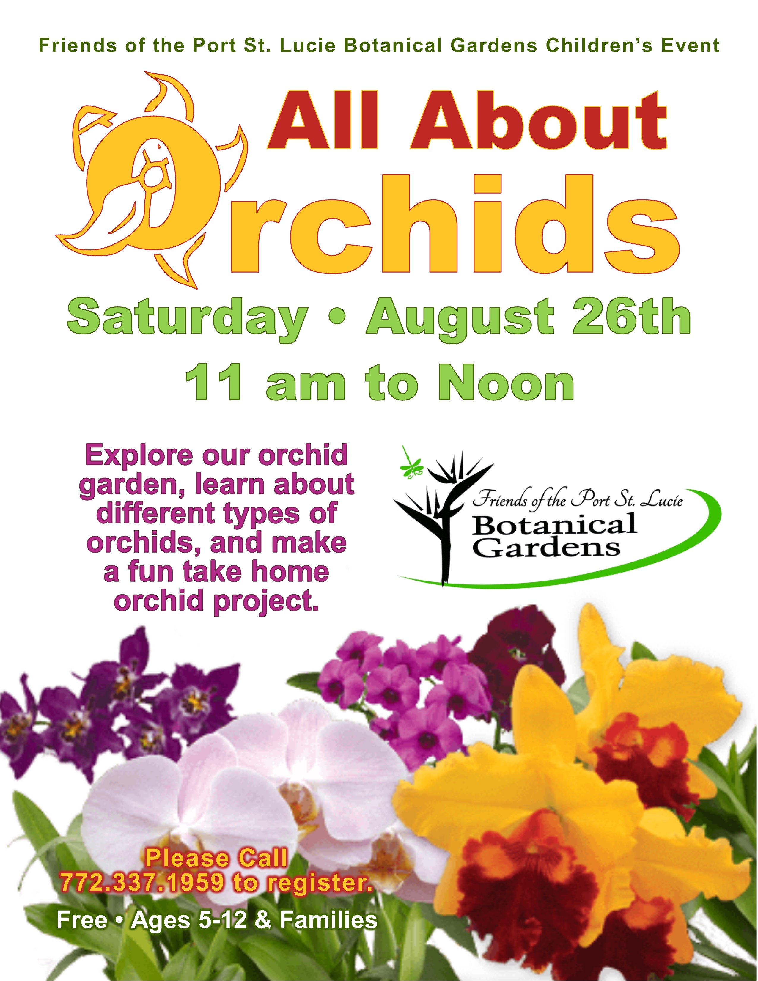 Children's Event: All About Orchids 2