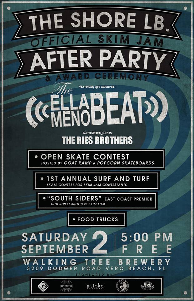 Vero Beach Skate Park Alliance at the Shore Lb. After Party  2