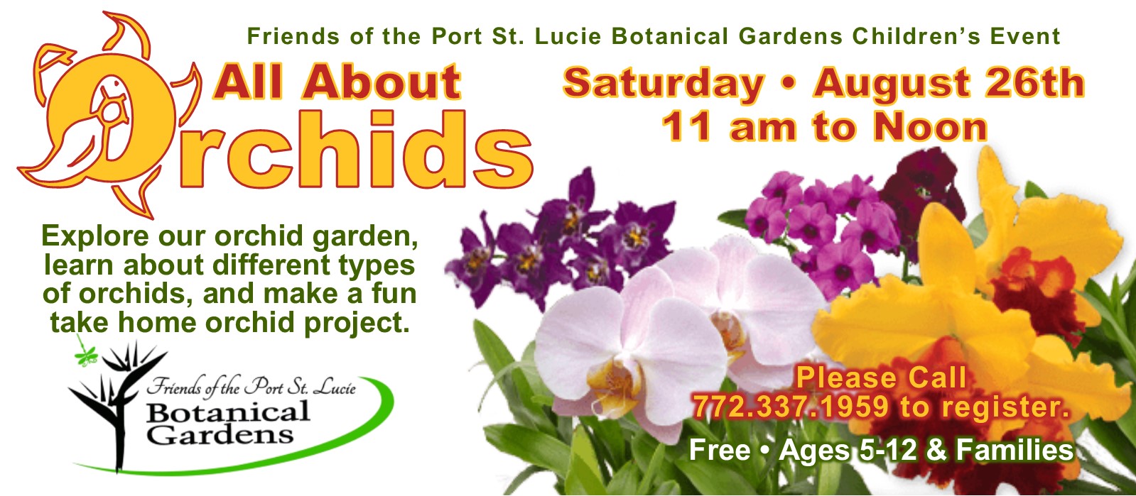 Children's Event: All About Orchids