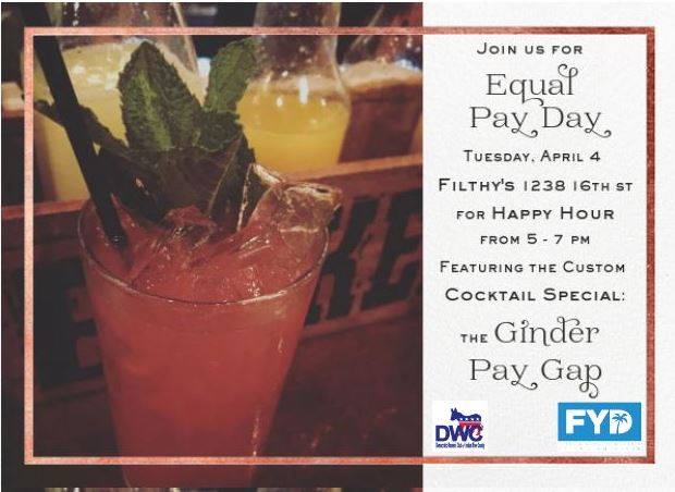 Equal Pay Day Happy Hour