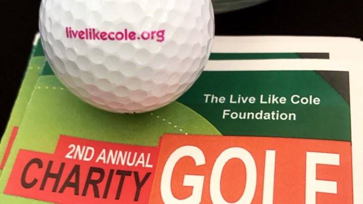 2nd Annual LiveLikeCole Foundation Golf Tournament and Reception