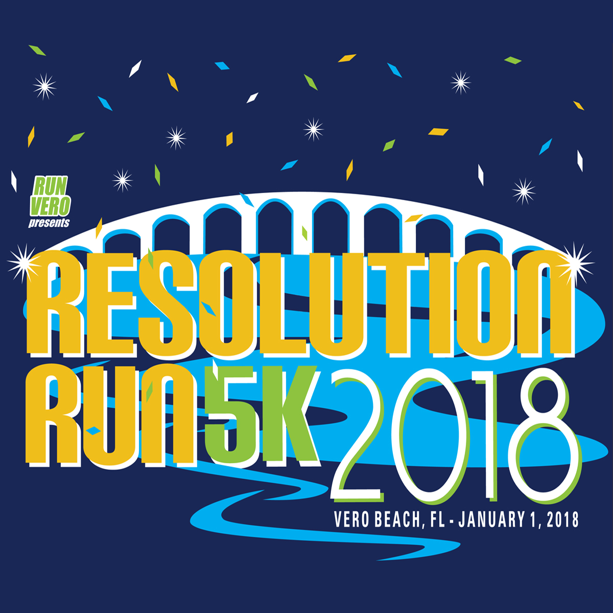 Resolution Run 5K, Part of the Run Vero Race Series