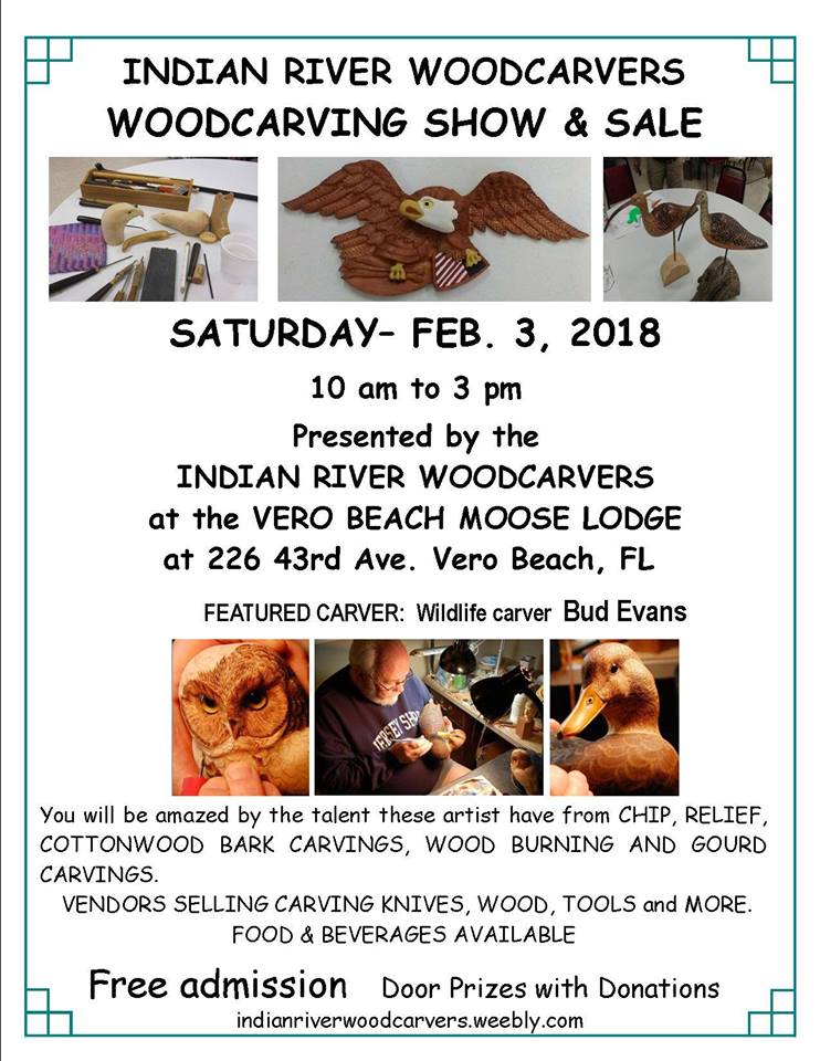 Indian River Woodcarver annual Woodcarving Show