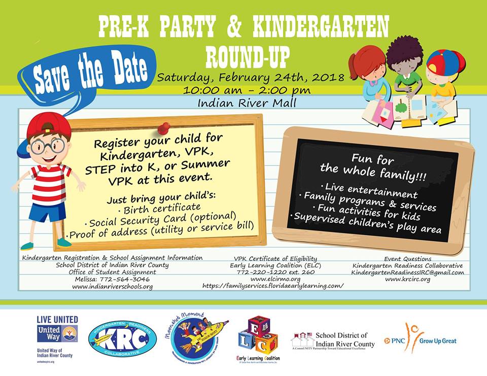 Pre-K Party & Kindergarten Round-Up
