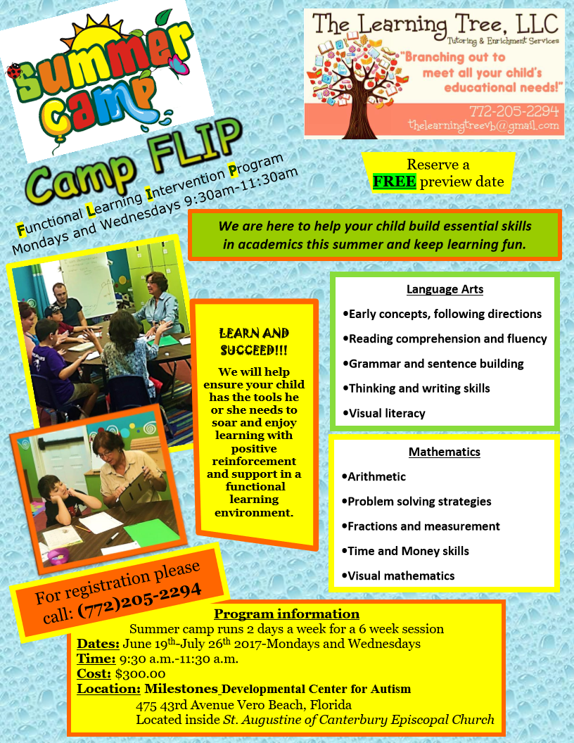 Math and Reading Summer Camp