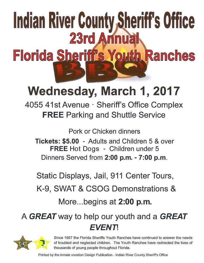  Florida Sheriff's Youth Ranches BBQ