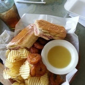 The best Pressed Cuban with Plantain & Mojo