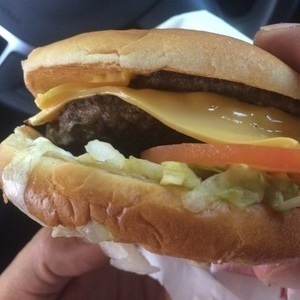 Double Burger con Queso
