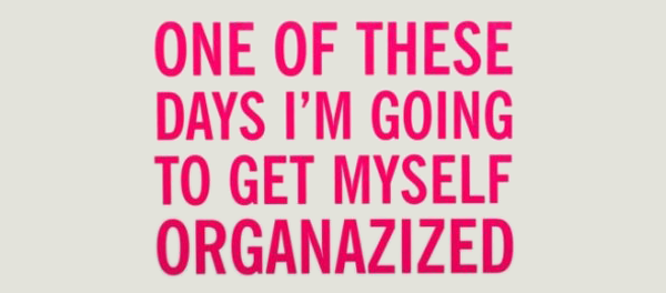 Time to Organize