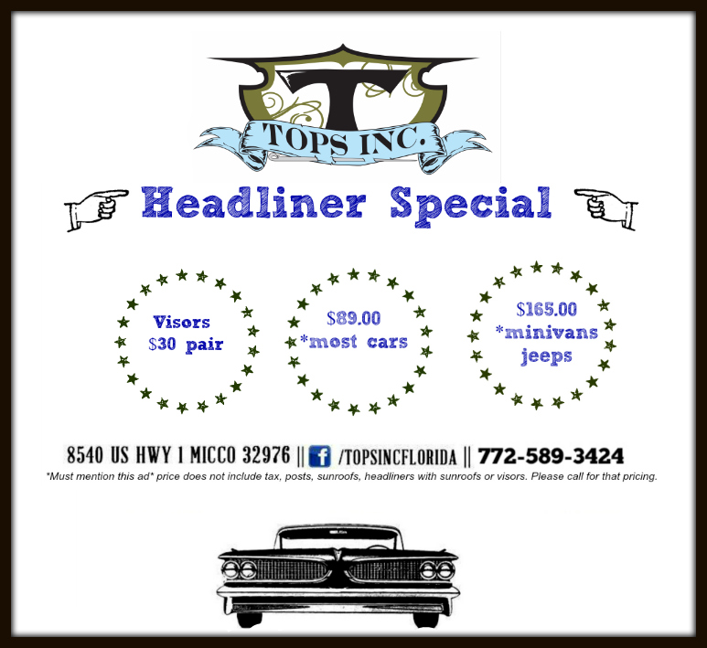 Auto Headliner Special 