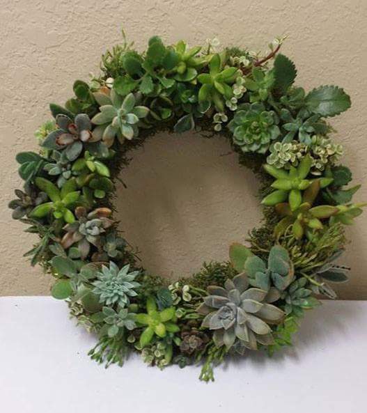 Succulent Wreath Workshop