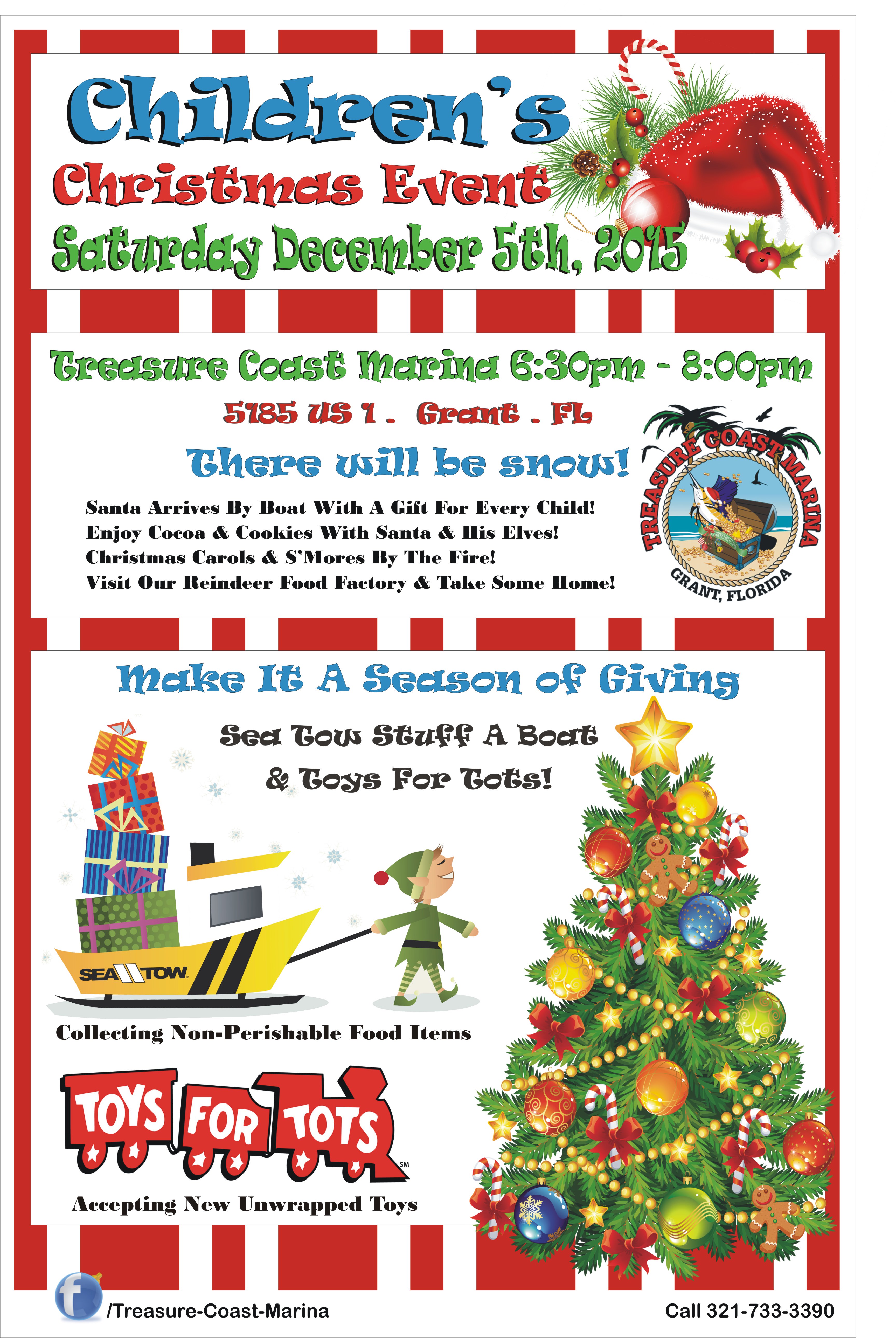 Treasure Coast Marina Children's Christmas Event