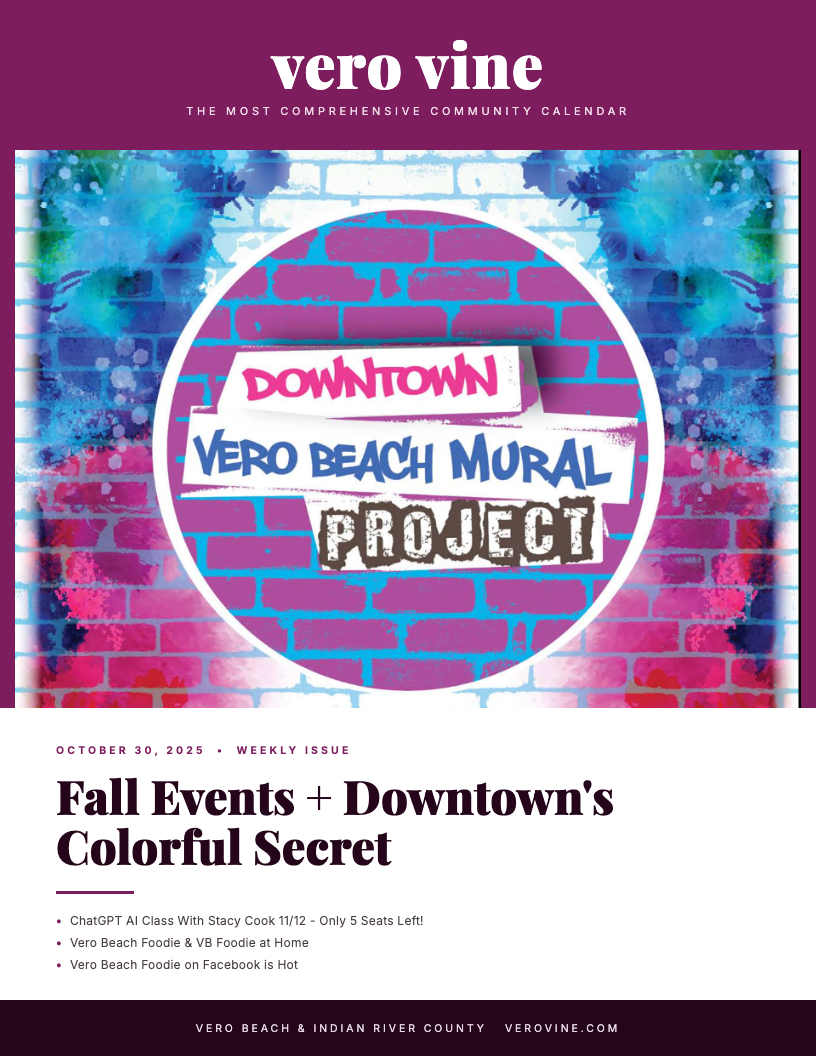 Community Email - October 30th