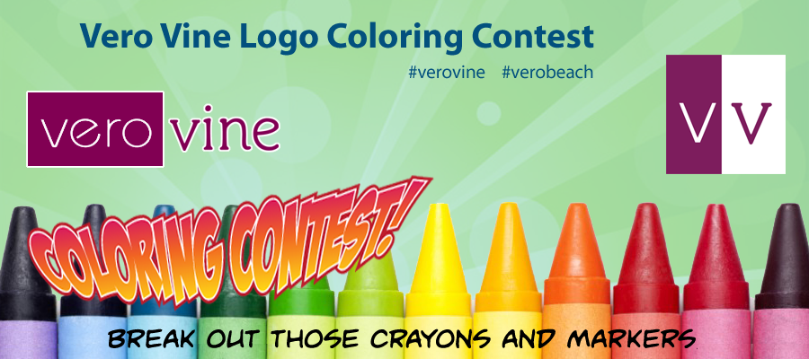 Vero Vine Logo Coloring Contest