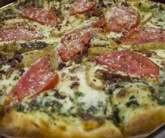 Chicken, Bacon, Spinach, and Tomato 16” Pizza 