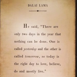 Dali Lama New Year quote