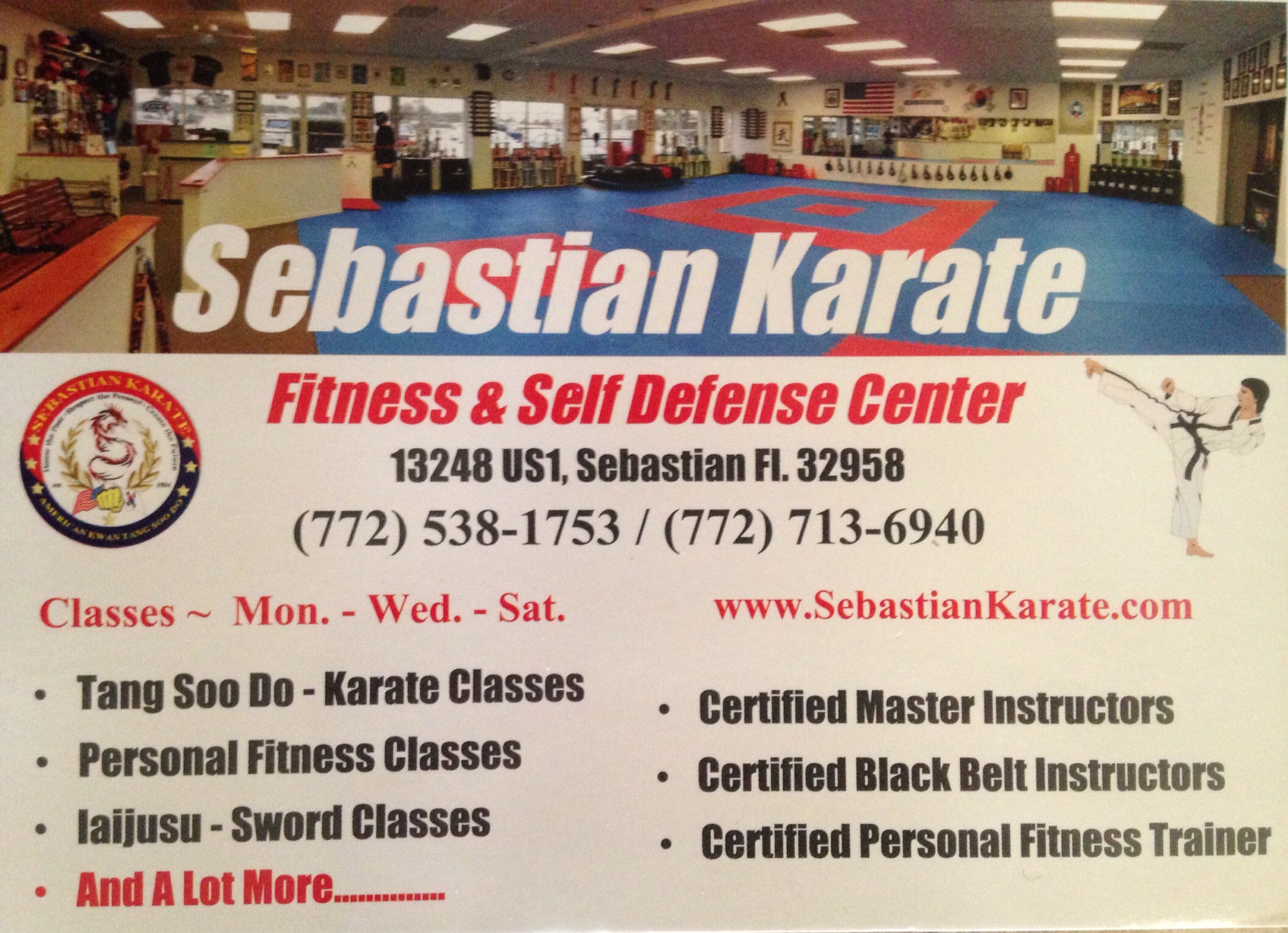 Sebastian Karate Fitness & Self Defense Center Sebastian Karate Fitness & Self Defense Center