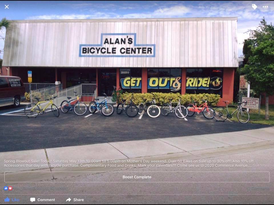 Featured image for “Alan’s Bicycle Center of Vero Beach”