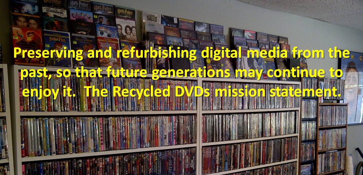 Featured image for “Recycled DVDs”