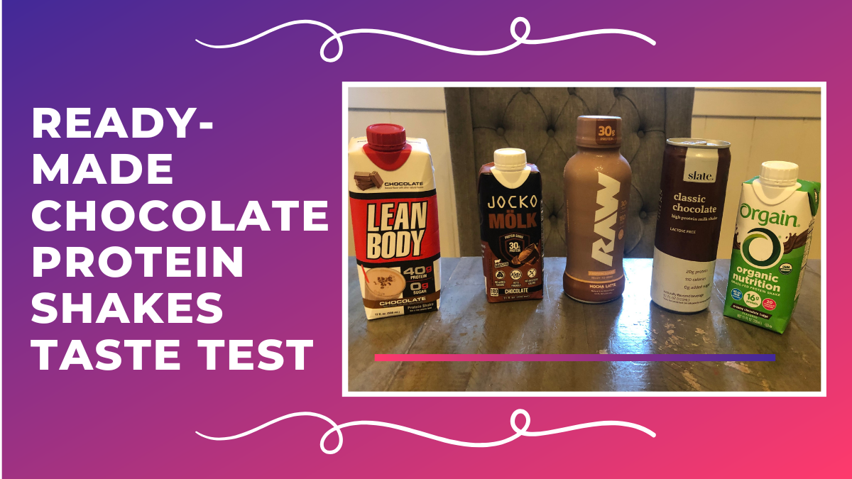 Featured image for “Ready-Made Chocolate Protein Shakes Taste Test”