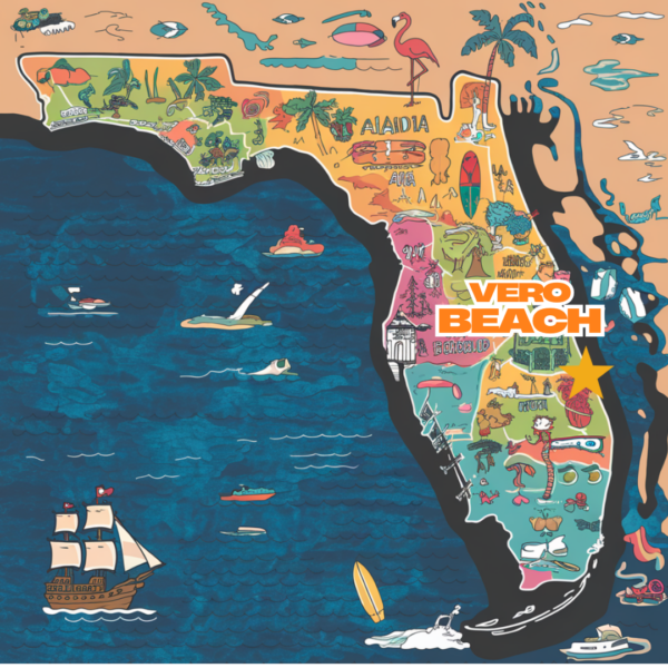 Where is Vero Beach, Florida on the Map? ~~~ Vero Vine ~~~ Vero Beach, FL