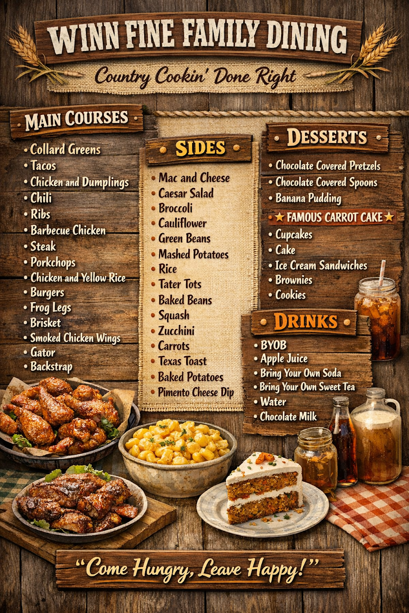 Winn's Fine Family Dining Winn's Fine Family Dining