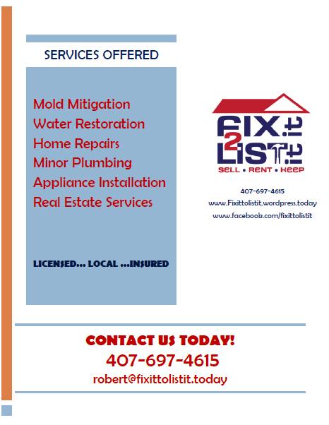 Fix it to List it Fix it to List it