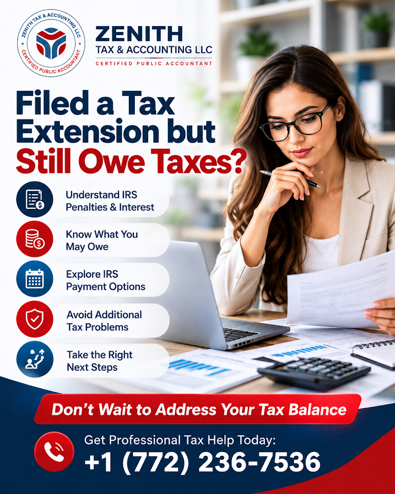 Zenith Tax & Accounting LLC, A CPA Firm