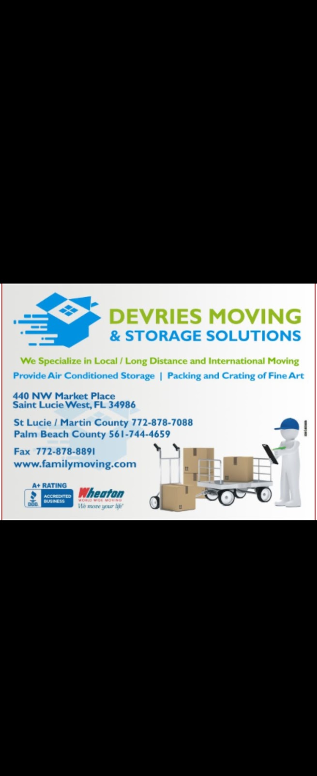 DeVries Moving and Storage Solutions DeVries Moving and Storage Solutions
