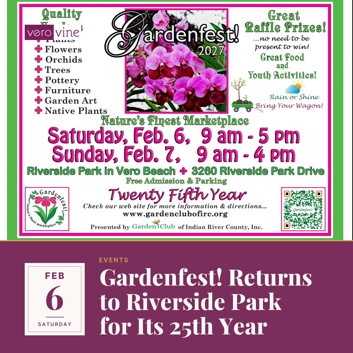 Gardenfest at Riverside Park in Vero Beach, garden club's 25th annual plant and garden show