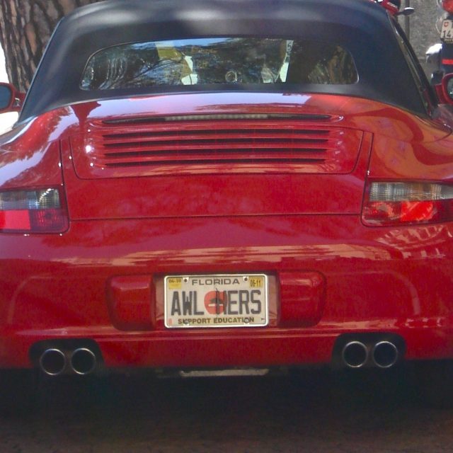 Awl Hers FL Plate In Lugano, Switzerland