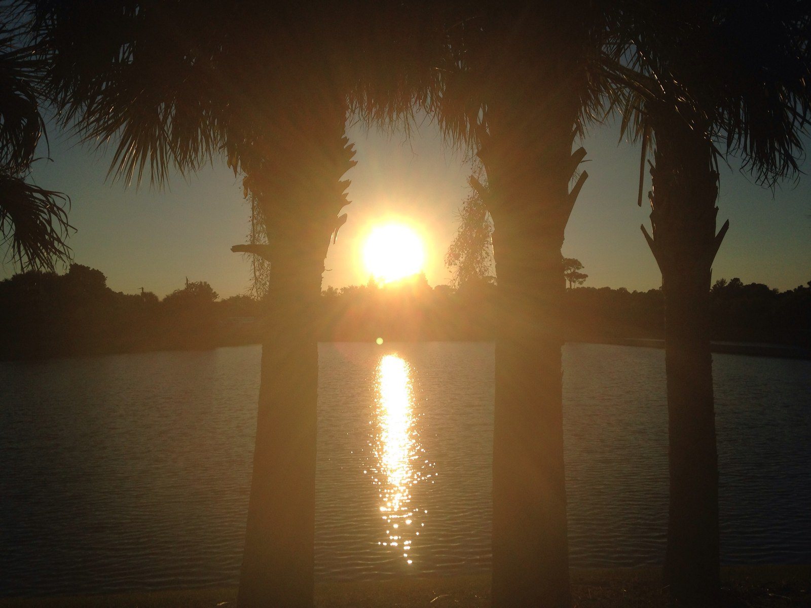 Sunset Out My Front Door