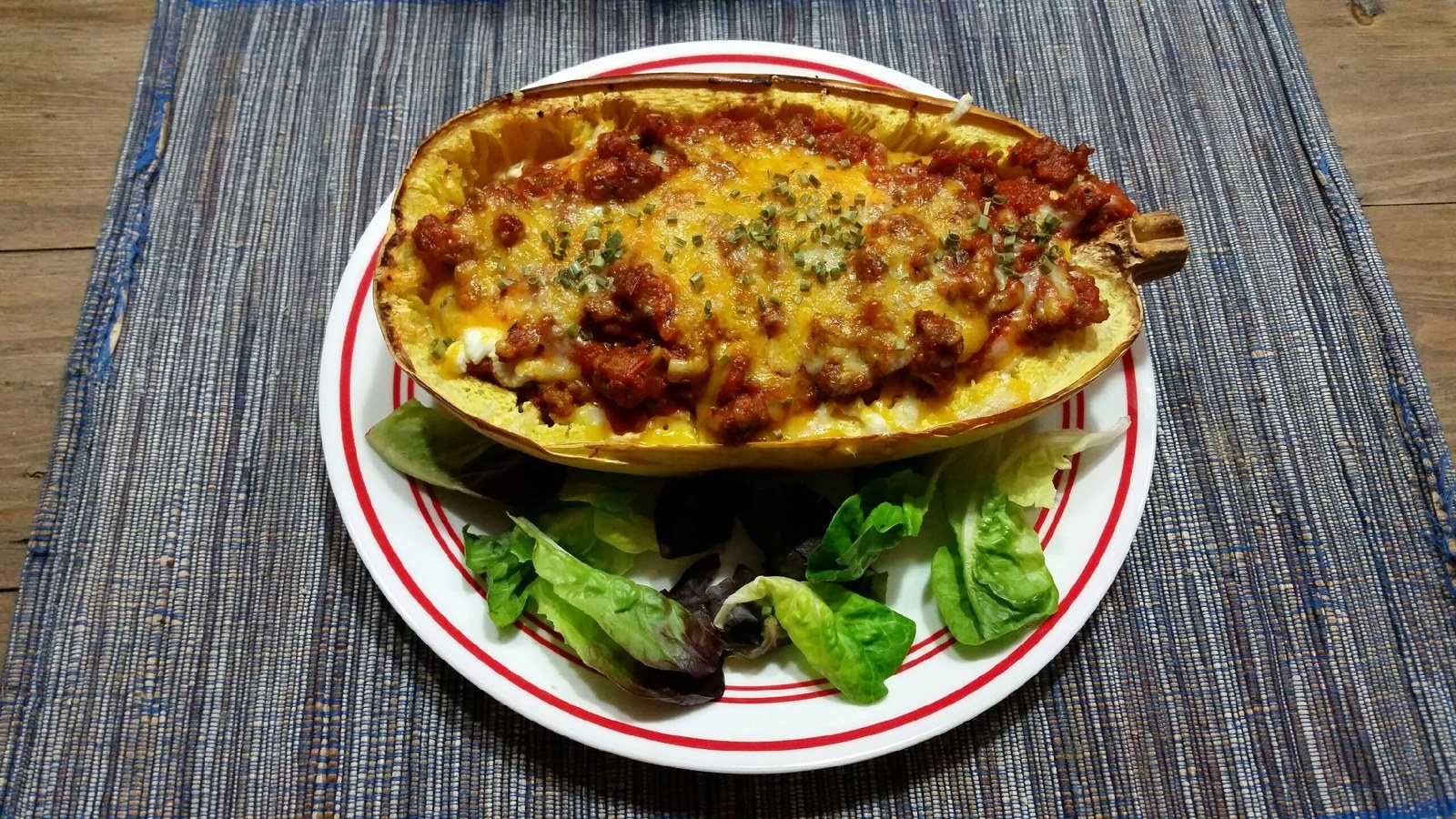 Spaghetti Squash Italian Style
