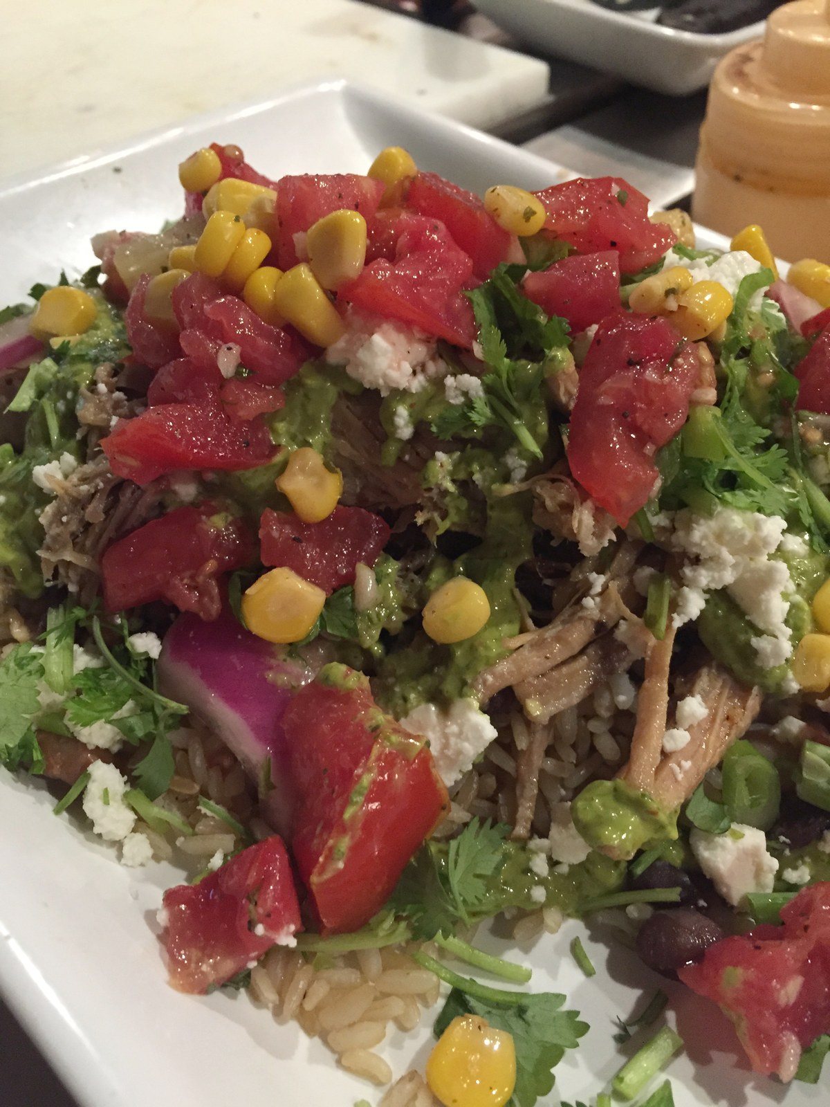 Beans And Cilantro Lime Rice