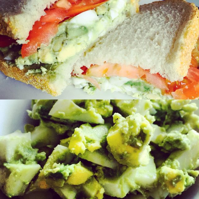 No Mayo Egg Salad
