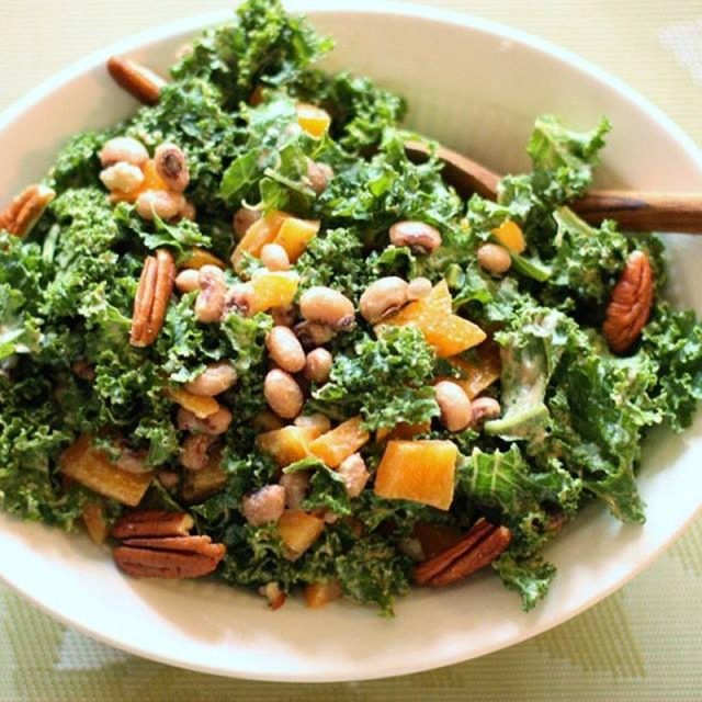 Hoppin' John Salad With Malt Fatback Vinaigrette