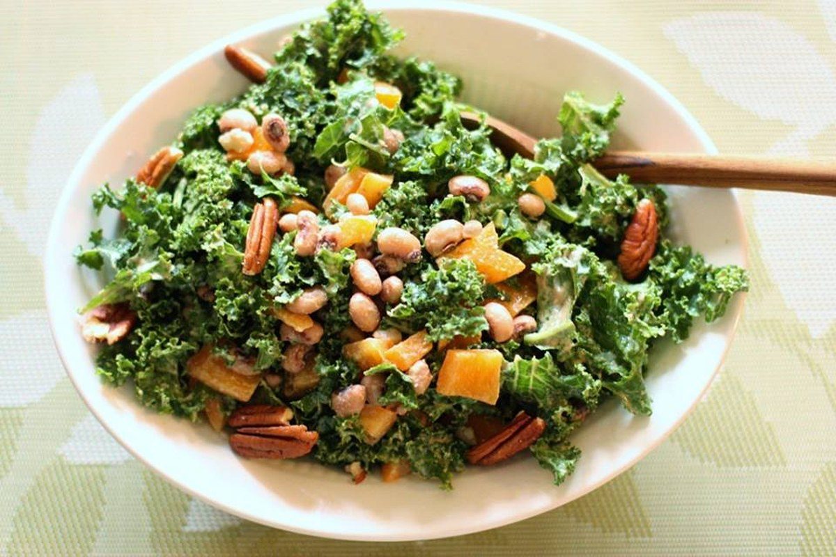 Hoppin' John Salad With Malt Fatback Vinaigrette