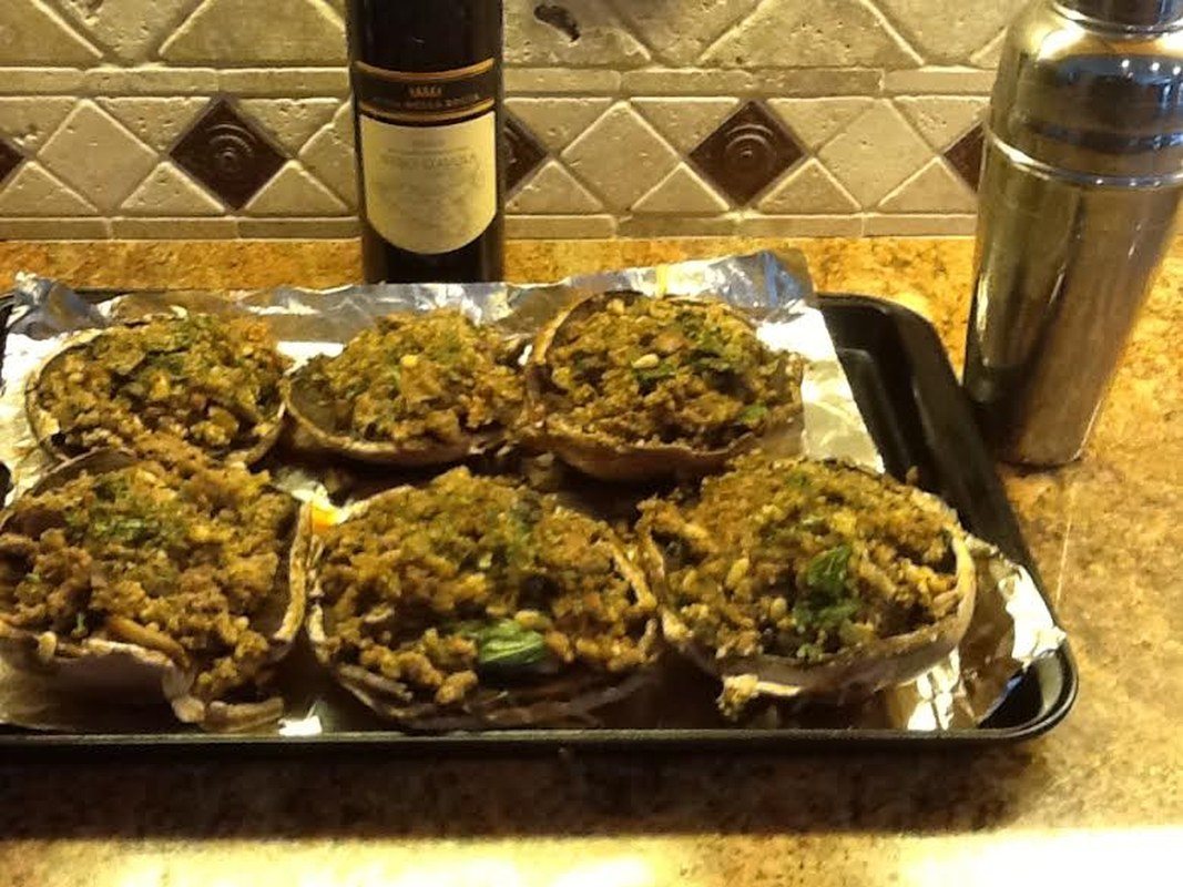 Stuffed Portabella Mushrooms