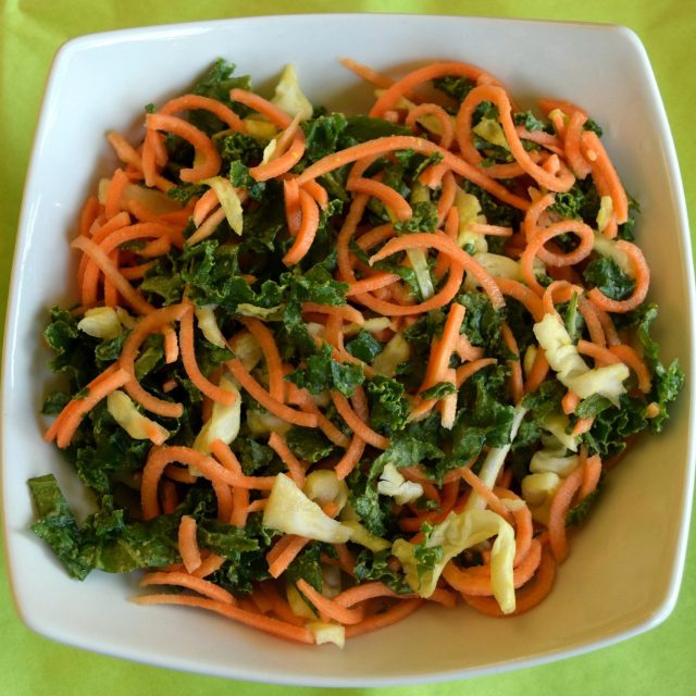 Sweet Potato-Kale Salad With Coconut-Lime Dressing