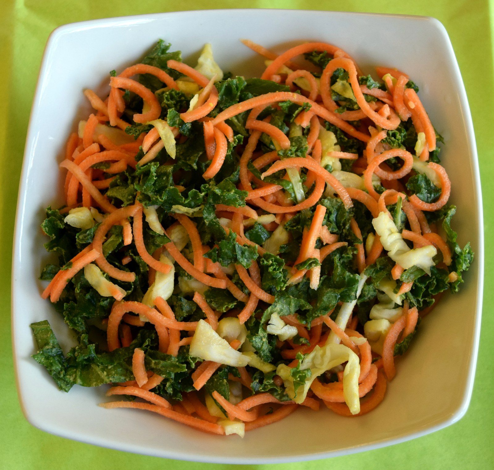Sweet Potato-Kale Salad With Coconut-Lime Dressing