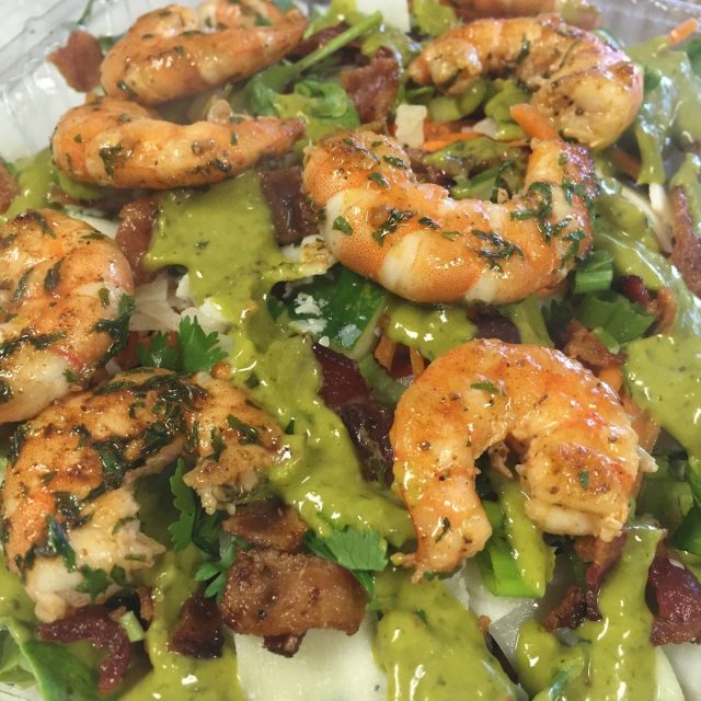 Shrimp And Bacon Salad