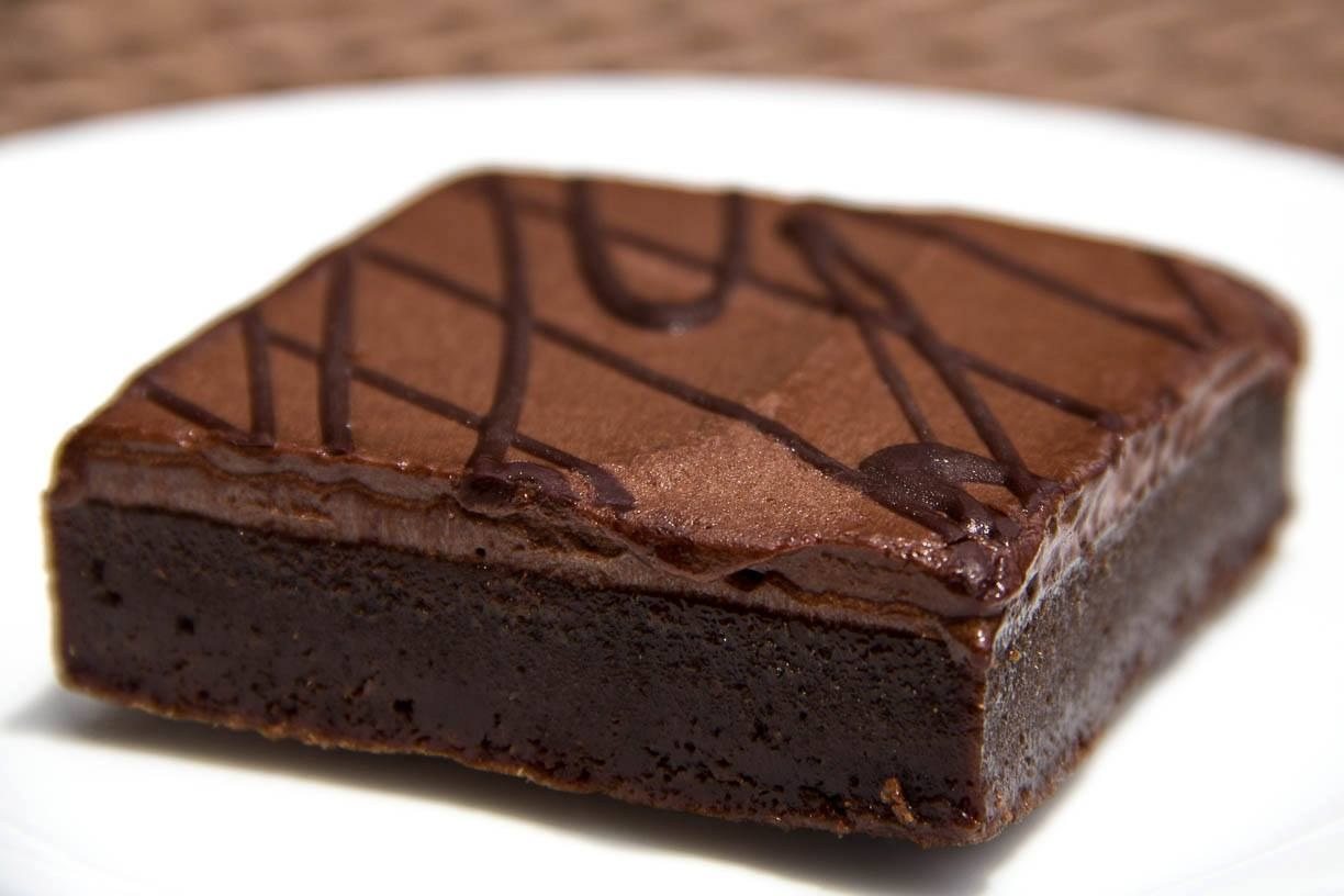 Valrhona Ganache Brownie @ The Patisserie
