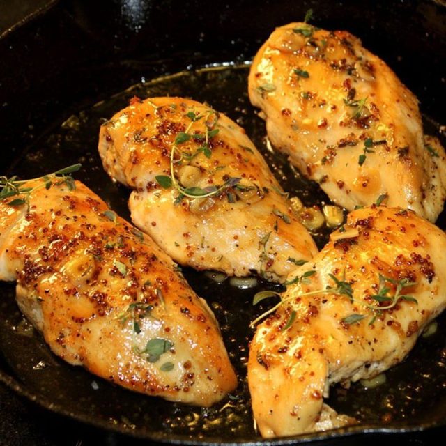 Mustard Marinated Free Range Chicken