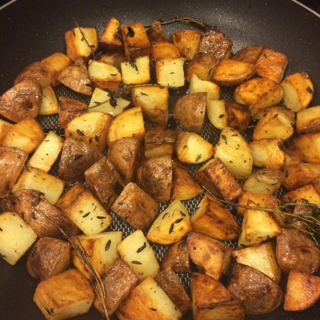 Breakfast Browns With Thyme