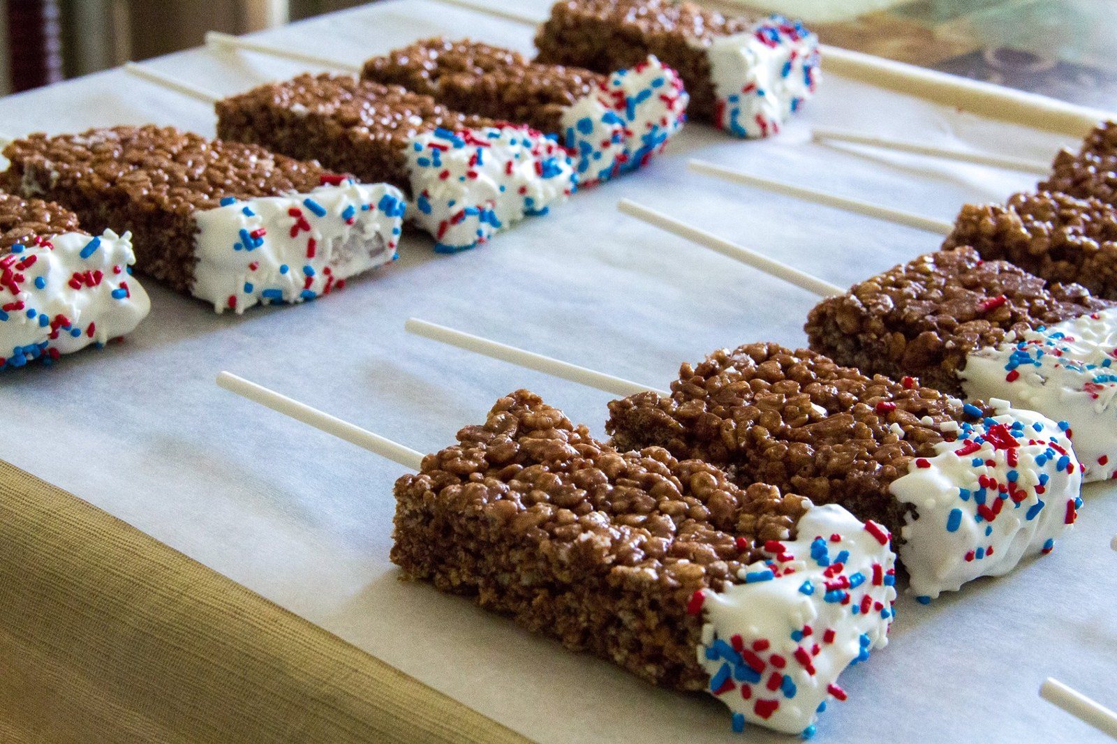 Nutella Rice Krispie Treats