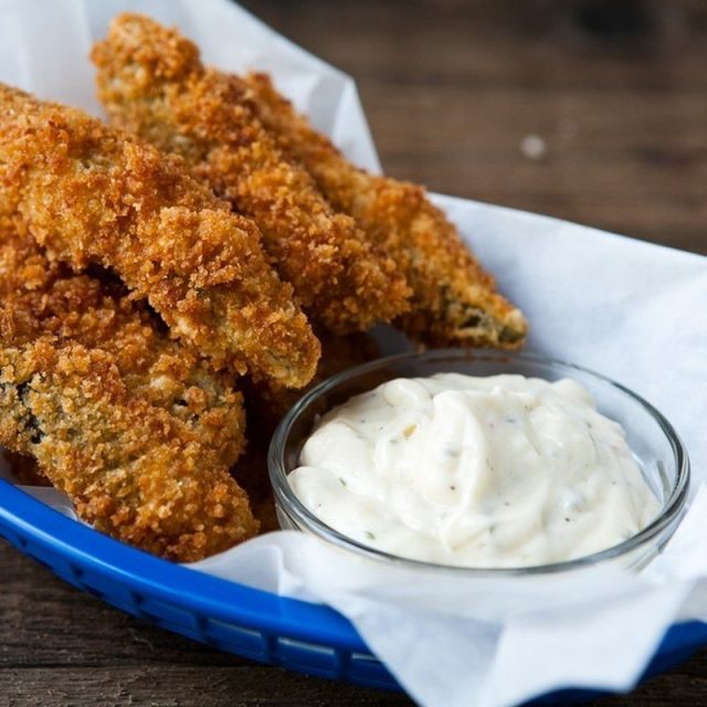 Mini Fried Pickles